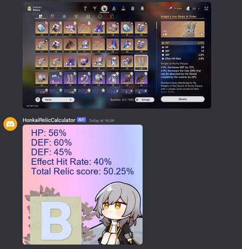 honkai relic calculator